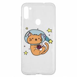 Чехол для Samsung A11/M11 Space Cat - PrintSalon