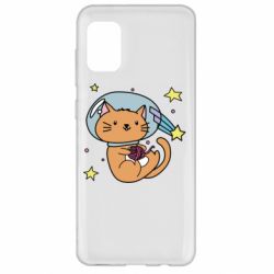 Чехол для Samsung A31 Space Cat - PrintSalon