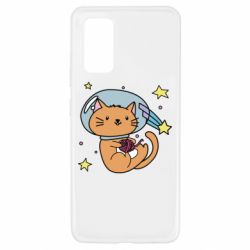 Чехол для Samsung A32 4G Space Cat - PrintSalon
