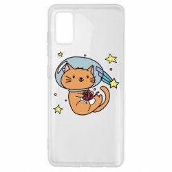 Чехол для Samsung A41 Space Cat - PrintSalon