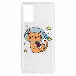 Чехол для Samsung S20 FE Space Cat - PrintSalon
