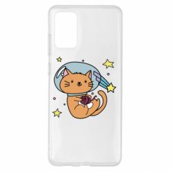 Чехол для Samsung S20+ Space Cat - PrintSalon