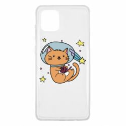 Чехол для Samsung Note 10 Lite Space Cat - PrintSalon