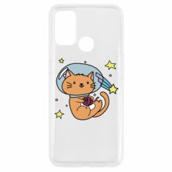 Чехол для Oppo A53/A32/A33 Space Cat - PrintSalon