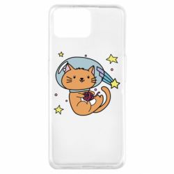 Чехол для Oppo A73 Space Cat - PrintSalon