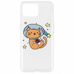Чехол для Oppo Reno 4 Lite Space Cat - PrintSalon