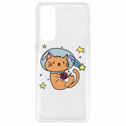 Чехол для Oppo Reno 4 Pro Space Cat - PrintSalon