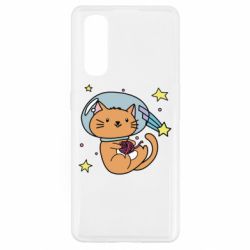 Чехол для Oppo Find X2 Space Cat - PrintSalon