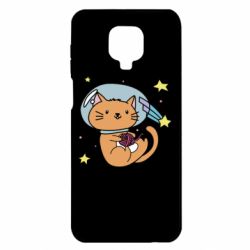 Чехол для Xiaomi Redmi Note 9S/9Pro/9Pro Max Space Cat - PrintSalon