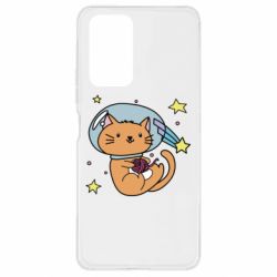 Чехол для Xiaomi Redmi Note 10 Pro Space Cat - PrintSalon