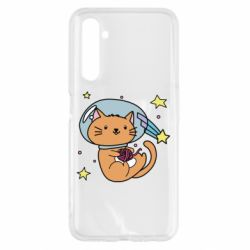 Чехол для Realme 6 Space Cat - PrintSalon
