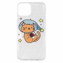 Чехол для iPhone 14 Space Cat - PrintSalon