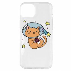 Чехол для iPhone 14 Plus Space Cat - PrintSalon