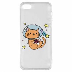 Чехол для iPhone5/5S/SE Space Cat - PrintSalon