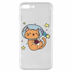 Чехол для iPhone 8 Plus Space Cat - PrintSalon