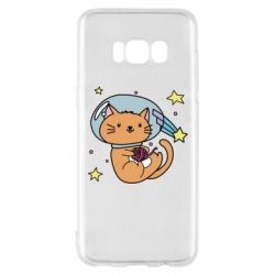 Чехол для Samsung S8 Space Cat - PrintSalon
