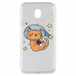 Чехол для Samsung J3 2017 Space Cat - PrintSalon