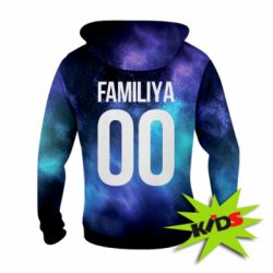 Дитяче 3D худі Space is yourname - PrintSalon