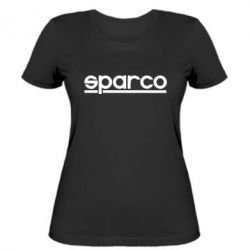 Женская футболка Sparco - PrintSalon