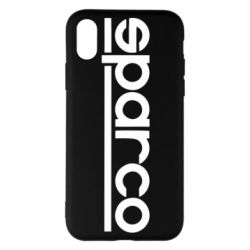 Чехол для iPhone X/Xs Sparco - PrintSalon