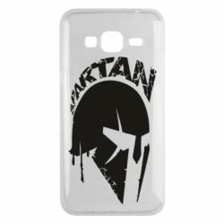 Чехол для Samsung J3 2016 Spartan minimalistic helmet - PrintSalon