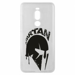 Чехол для Meizu Note 8 Spartan minimalistic helmet - PrintSalon