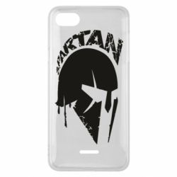 Чехол для Xiaomi Redmi 6A Spartan minimalistic helmet