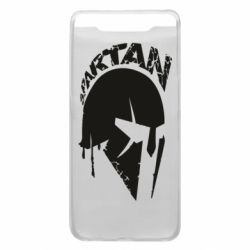 Чехол для Samsung A80 Spartan minimalistic helmet - PrintSalon