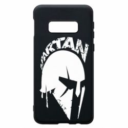 Чехол для Samsung S10e Spartan minimalistic helmet - PrintSalon