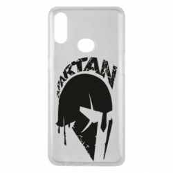 Чехол для Samsung A10s Spartan minimalistic helmet - PrintSalon
