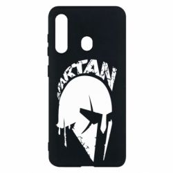 Чехол для Samsung M40 Spartan minimalistic helmet - PrintSalon