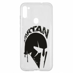 Чехол для Samsung A11/M11 Spartan minimalistic helmet - PrintSalon