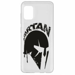 Чехол для Samsung A31 Spartan minimalistic helmet - PrintSalon