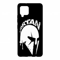 Чехол для Samsung A42 5G Spartan minimalistic helmet - PrintSalon