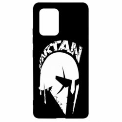 Чехол для Samsung S10 Lite Spartan minimalistic helmet - PrintSalon