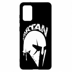 Чехол для Samsung S20+ Spartan minimalistic helmet - PrintSalon