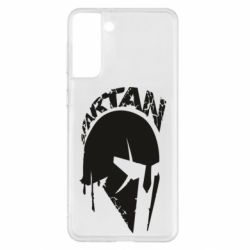 Чехол для Samsung S21+ Spartan minimalistic helmet - PrintSalon