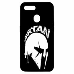 Чехол для Oppo A5s/A12 Spartan minimalistic helmet - PrintSalon