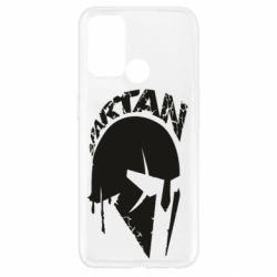 Чехол для Oppo A52/A72/A92 Spartan minimalistic helmet - PrintSalon