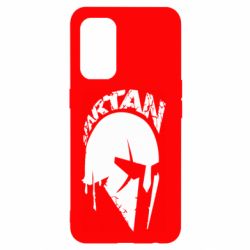 Чехол для Oppo Reno 5 4G Spartan minimalistic helmet - PrintSalon