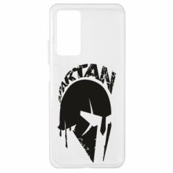 Чехол для Xiaomi Mi 10T/10T Pro Spartan minimalistic helmet - PrintSalon