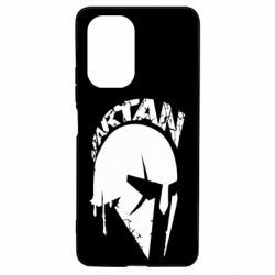 Чехол для Xiaomi Poco F3/K40 Spartan minimalistic helmet - PrintSalon