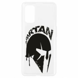 Чехол для Realme 7 Pro Spartan minimalistic helmet - PrintSalon