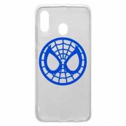 Чохол для Samsung A20 Спайдермен лого - PrintSalon