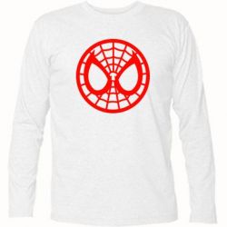 Футболка з довгим рукавом Спайдермен лого - PrintSalon