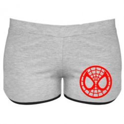 Жіночі шорти Спайдермен лого - PrintSalon