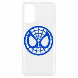 Чохол для Oppo Reno 4Спайдермен лого - PrintSalon