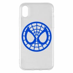 Чохол для iPhone X/Xs Спайдермен лого