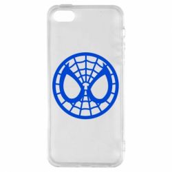 Чохол для iphone 5/5S/SE Спайдермен лого - PrintSalon