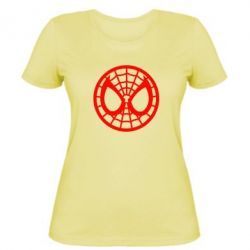 Жіноча футболка Спайдермен лого - PrintSalon